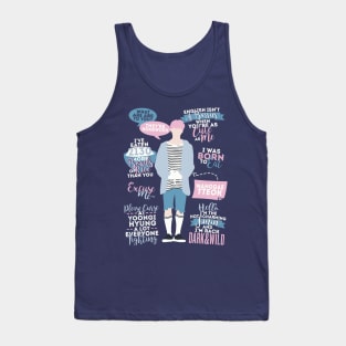 BTS Jimin Quotes Tank Top